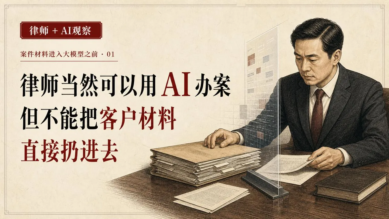 律师与客户材料的数据边界