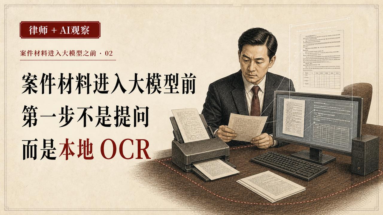 案件材料本地OCR处理入口