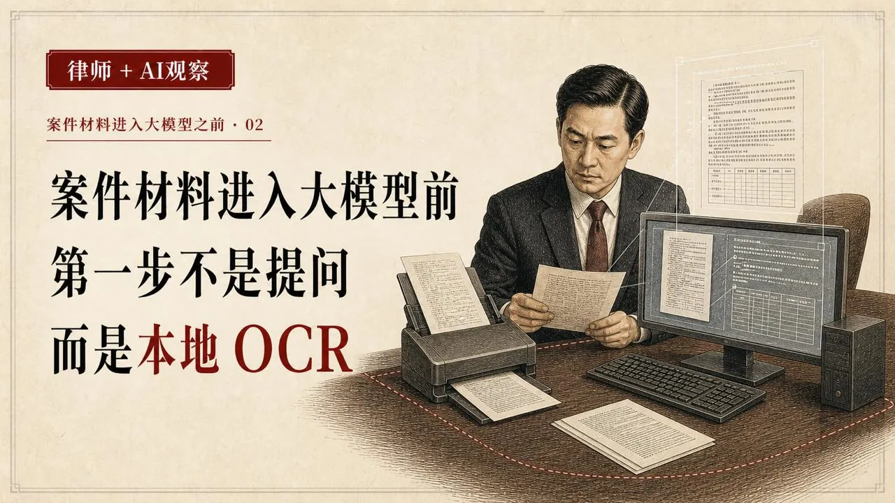 案件材料本地OCR处理入口